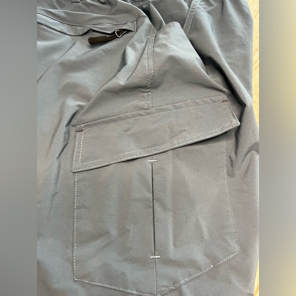 Blue Cargo Capris - Picture 10 of 15